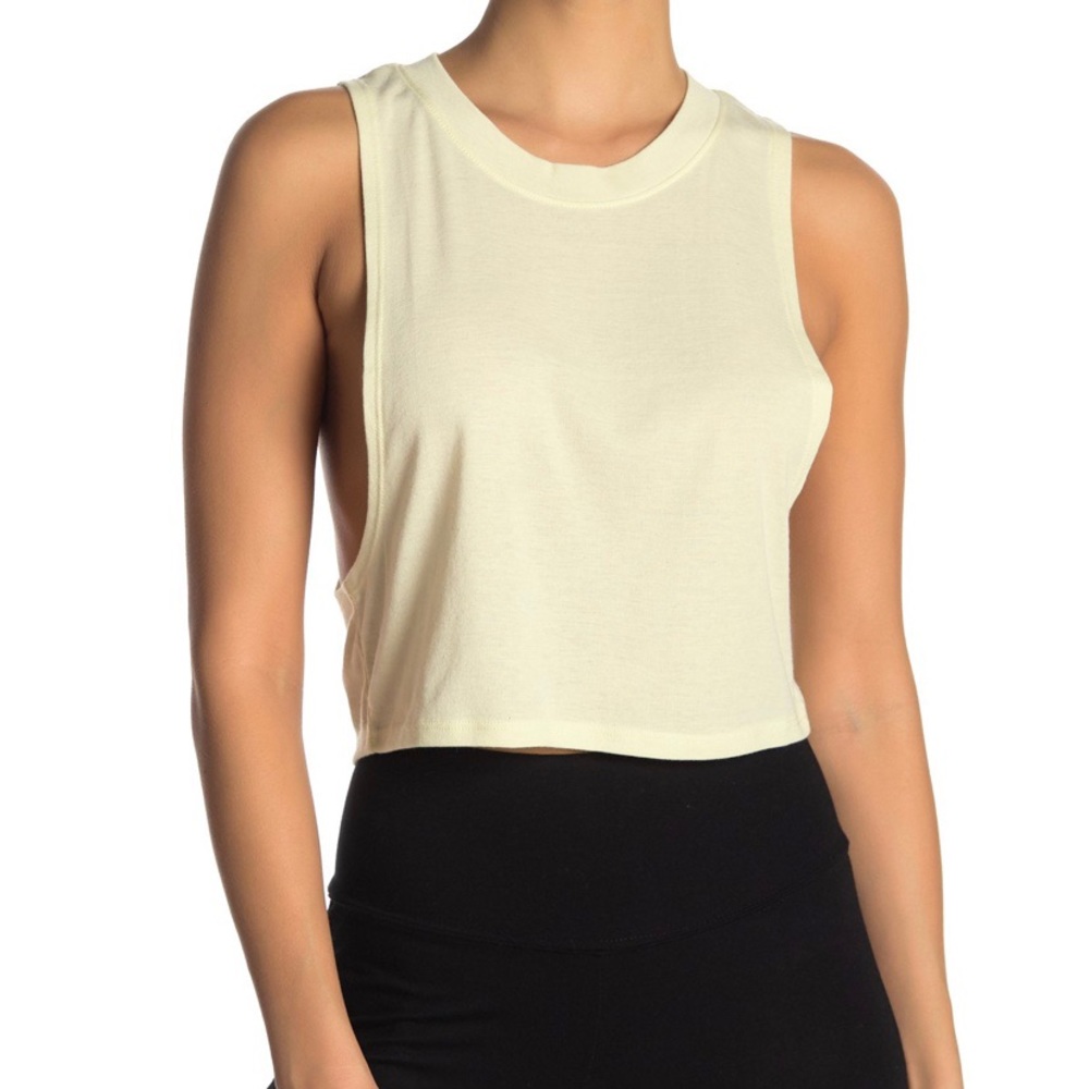Alo Yoga, cropped muscle tank